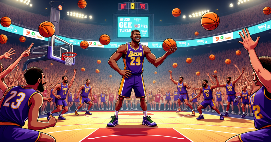 Funny Los Angeles Lakers Pic
