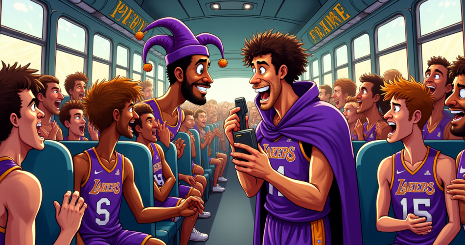 Funny Los Angeles Lakers Pic